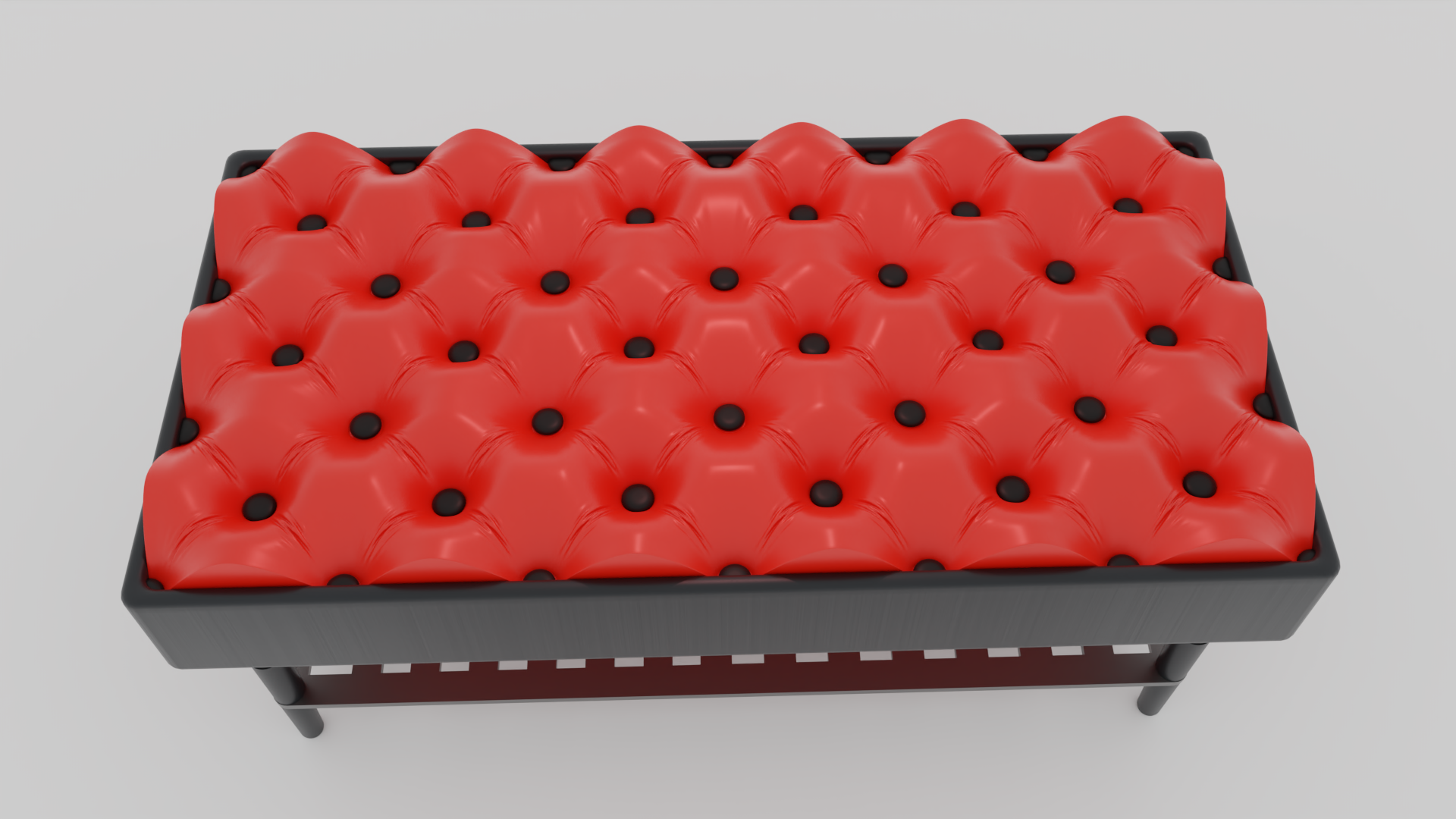 Tabouret with buttons preview image 2